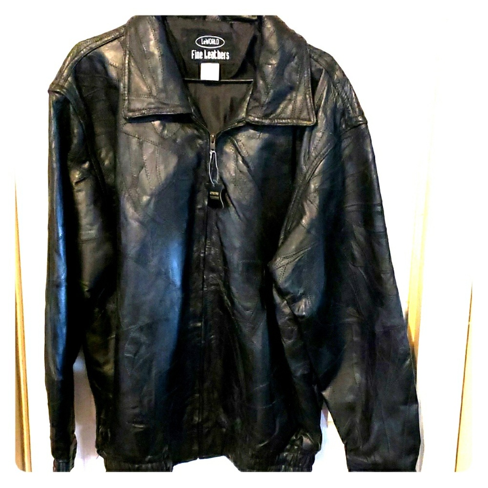 Leather jacket